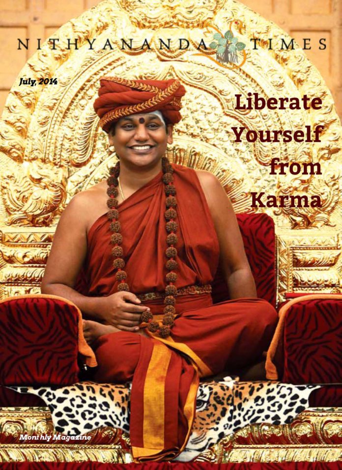 Cover page - July (Karma) 2014